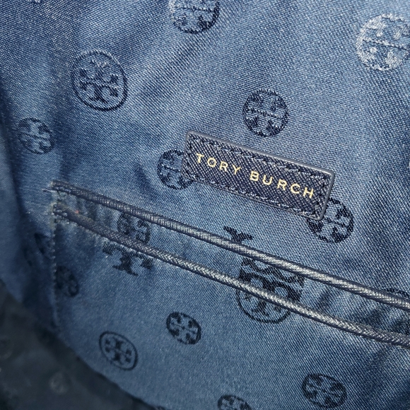 TORY BURCH MEDIUM GUC NYLON TOTE - Picture 3 of 5